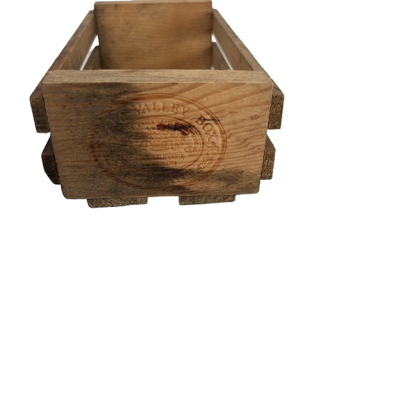 Napa Valley Wooden Storage Holder Rack Shelf Crate Cassette Tape Media - Picture 2 of 8